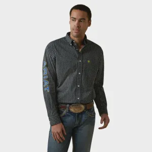 Ariat Team Peyton Classic LS Mens Shirt Black