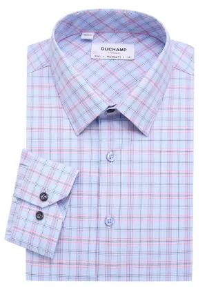 Duchamp London Plaid Dress Shirt