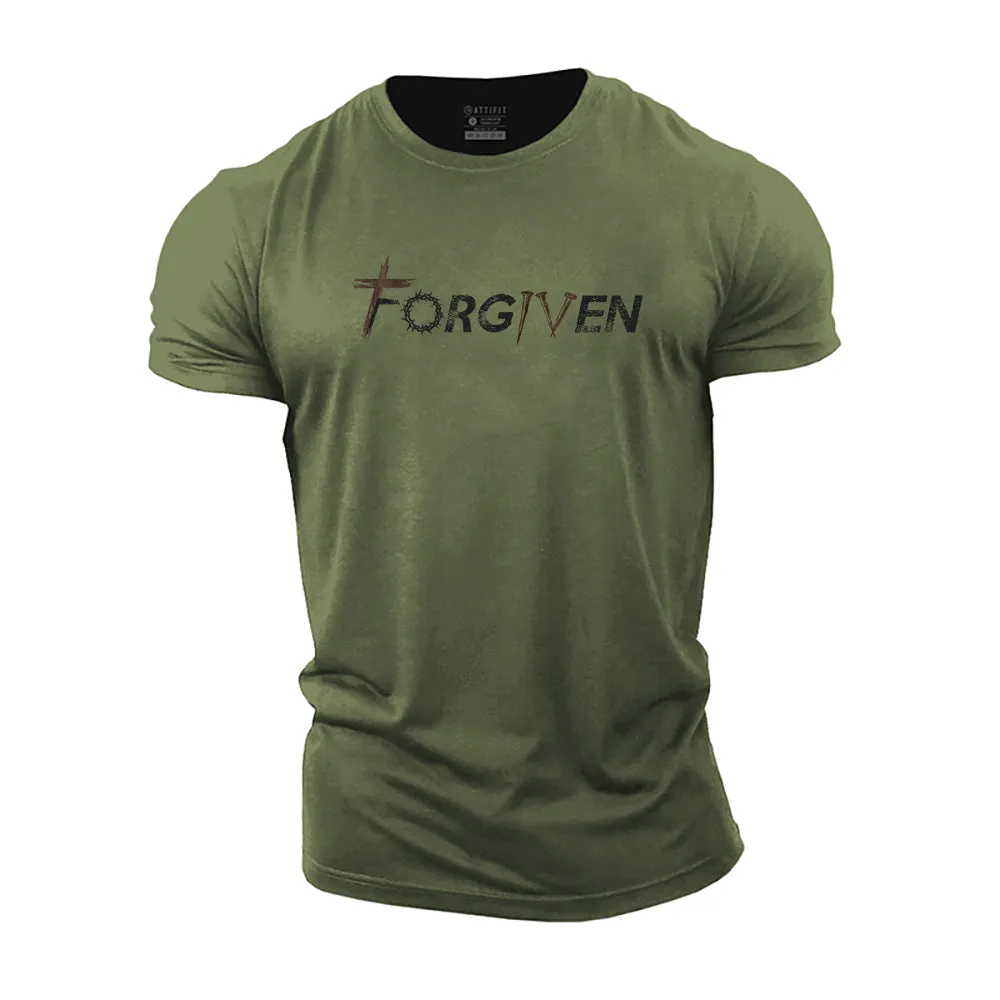 Forgiven Cross Cotton T-Shirt