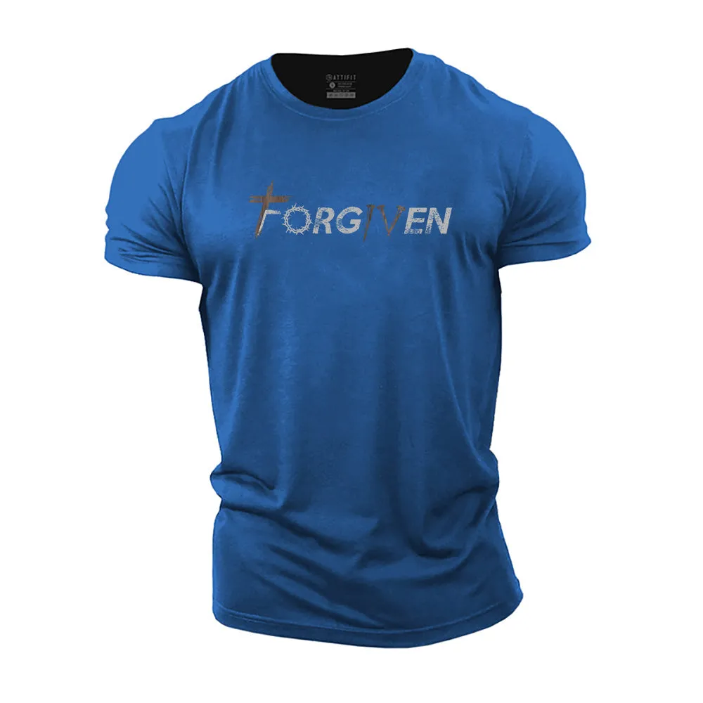 Forgiven Cross Cotton T-Shirt