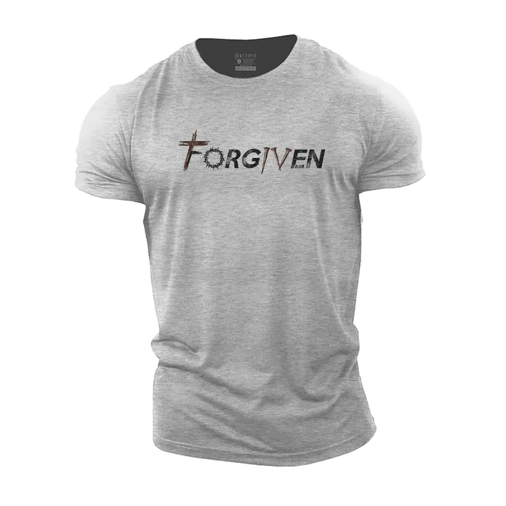 Forgiven Cross Cotton T-Shirt