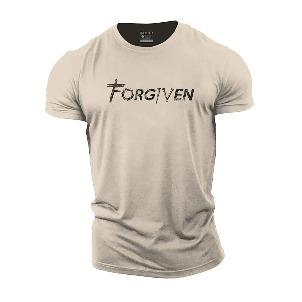Forgiven Cross Cotton T-Shirt