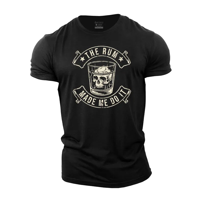 The Rum Graphic Men's Cotton T-Shirt