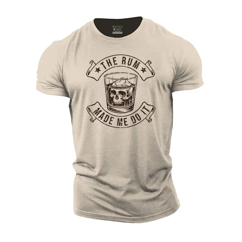 The Rum Graphic Men's Cotton T-Shirt