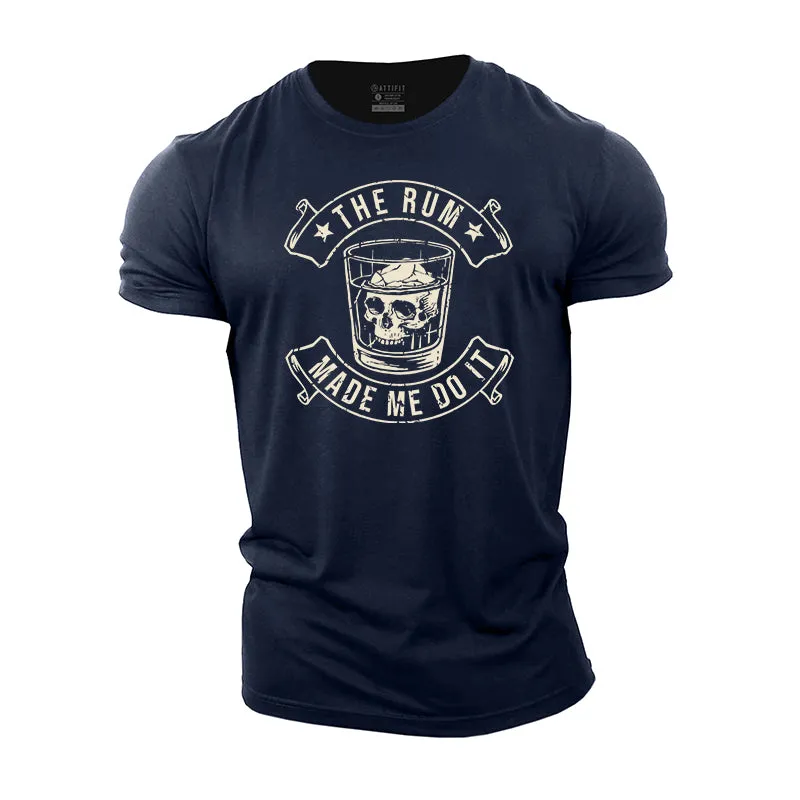 The Rum Graphic Men's Cotton T-Shirt