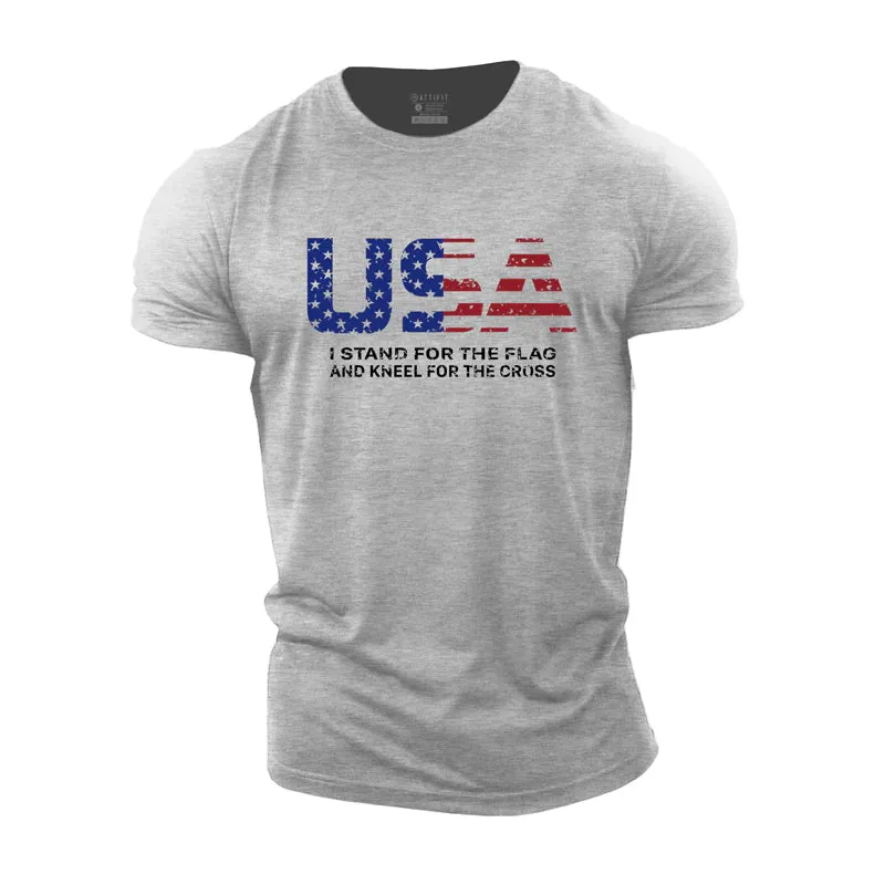 USA Independence Day Cotton T-Shirt